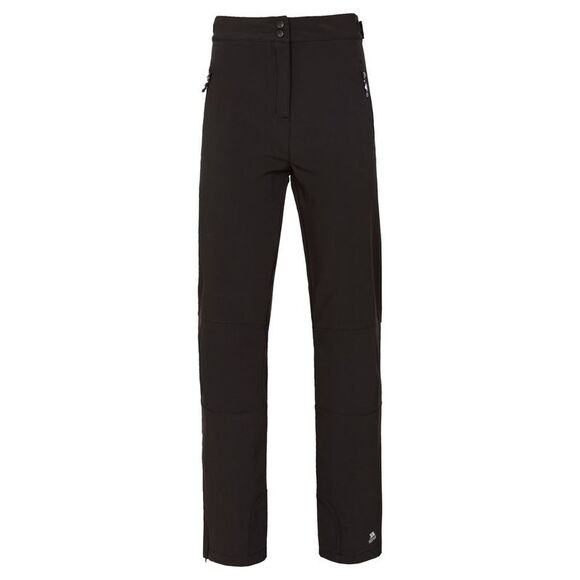Trespass Womens/Ladies Squidge II Water Resistant Hiking Pants / Black - Picture 1 of 4